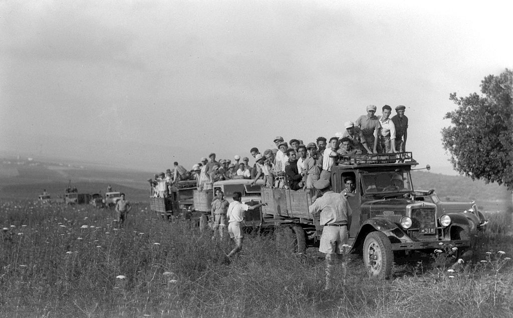Kibbutz Alonim Founded by Ha-Shomer Youth
- Kibbutz Alonim in 1938