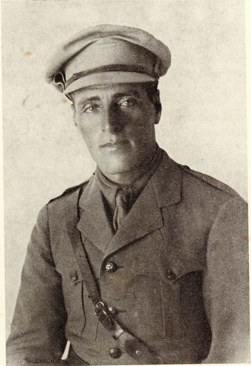 Donkey brigade
- Joseph Trumpeldor in British army uniform without insignia