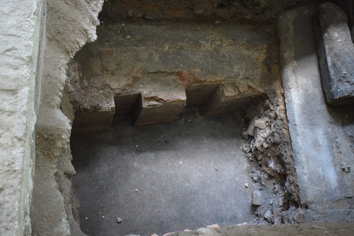 Vilnius Underground
John Seligman, Israel Antiquities Authority Reader's platform, Vilnius synagogue excavation