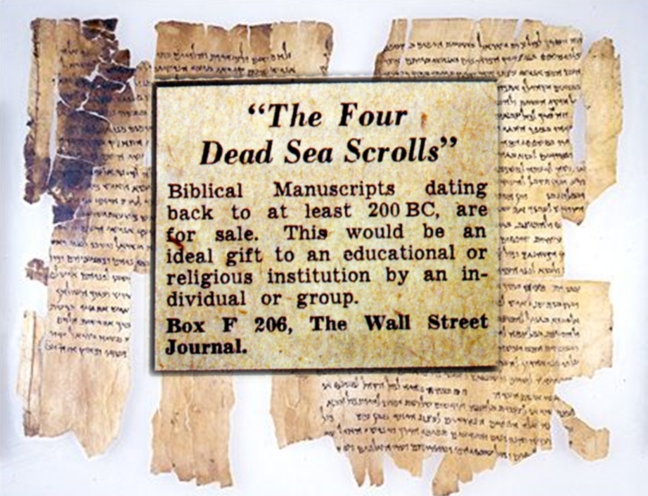 מודעה קטנה שווה רבע מיליון דולר
Wall Street Journal ad