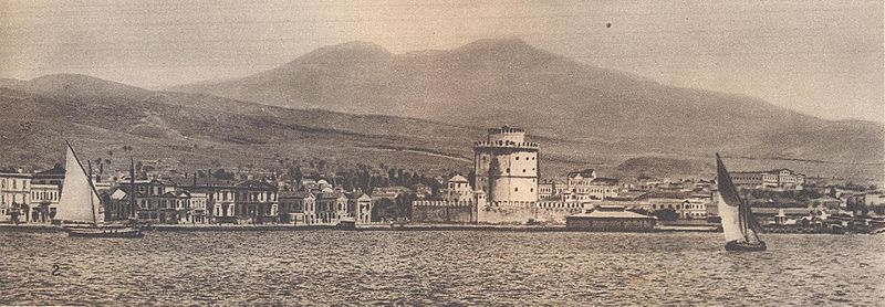 Kabbalists in Salonika
Salonika port WWI